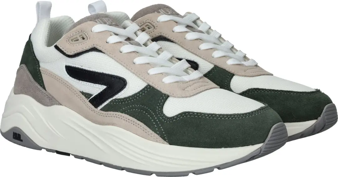 HUB Glide white/black/sage green/grey - afbeelding 3 van 6