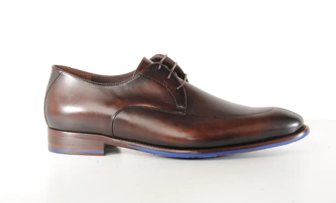 Floris van Bommel Heren Schoenen Donkerbruin - Maat 42 - afbeelding 2 van 6