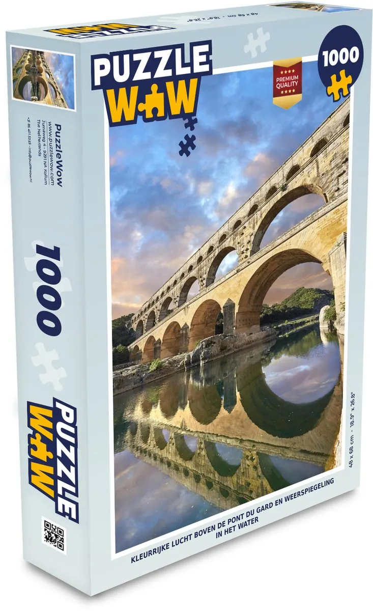 PuzzleWow Pont du Gard Puzzel