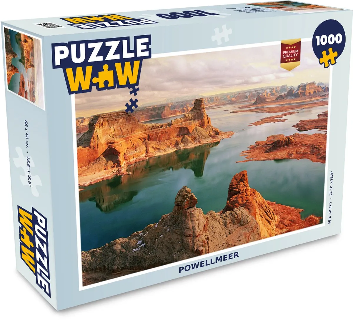 PuzzleWow Powellmeer Legpuzzel 1000 Stuks