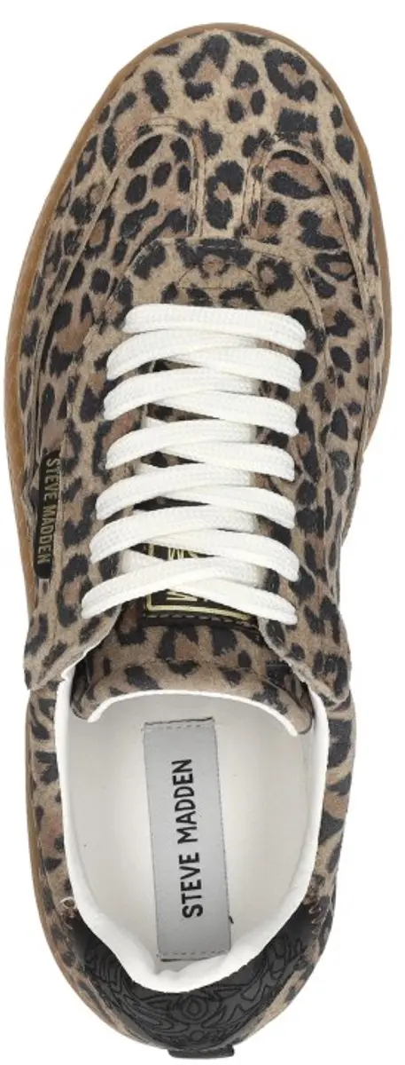 Steve Madden Euphoria Sneakers Laag - Middel Bruin - Maat 36 - afbeelding 5 van 6