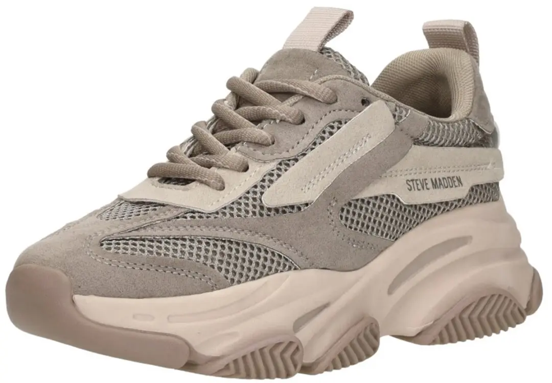 Steve Madden Jpossession G Sneakers - Taupe - Maat 32 - afbeelding 4 van 6