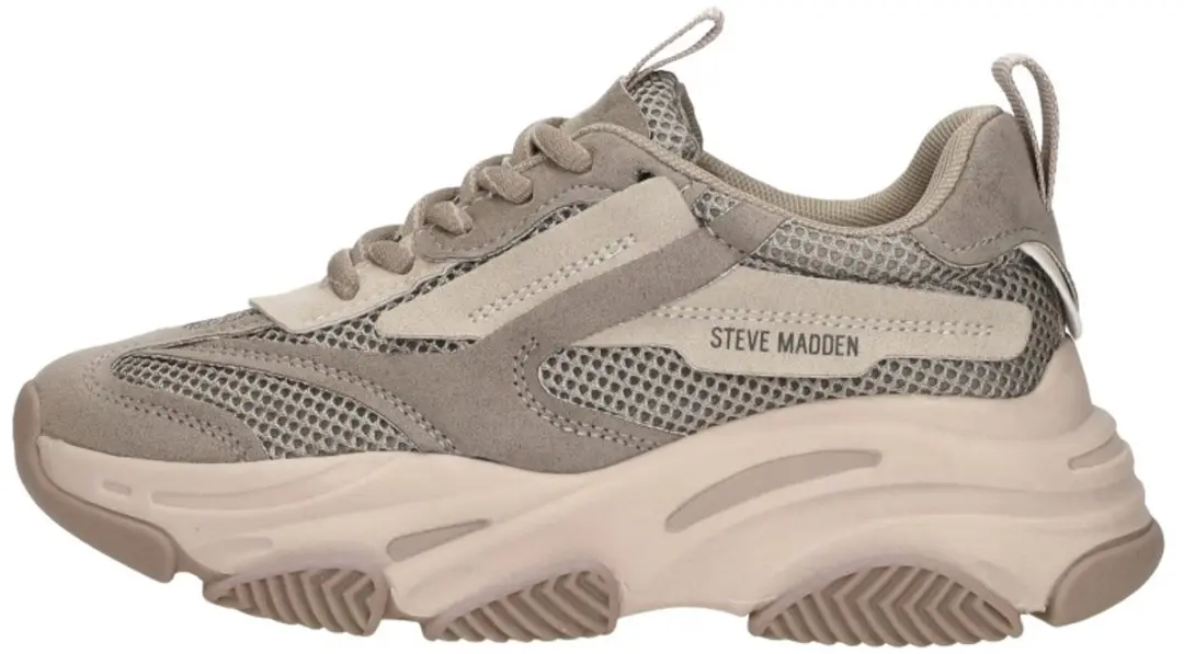 Steve Madden Jpossession G Sneakers - Taupe - Maat 32 - afbeelding 2 van 6