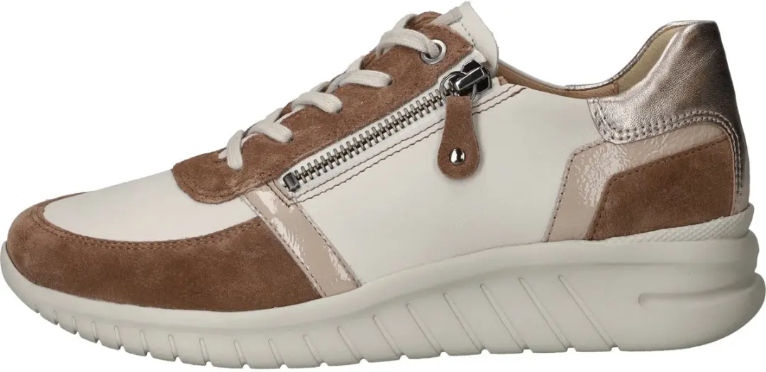 Hartjes Dames Sneakers - Bruin - Maat 37 - afbeelding 5 van 5
