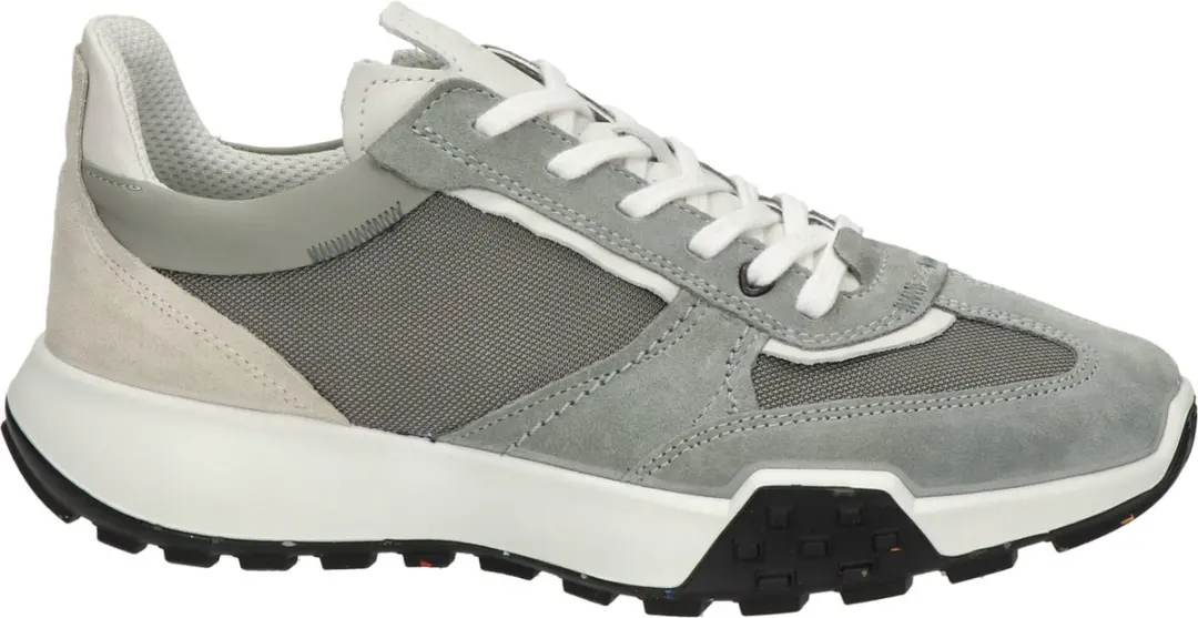 ECCO Retro Heren Sneaker - Grijs - afbeelding 2 van 6