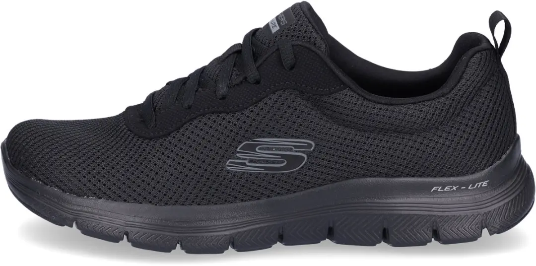 Skechers FLEX APPEAL 4.0 Dames Sneakers - 38 - Zwart - afbeelding 2 van 6