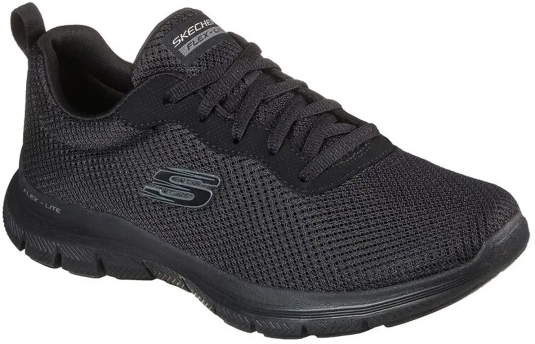 Skechers FLEX APPEAL 4.0 Dames Sneakers - 38 - Zwart - afbeelding 3 van 6