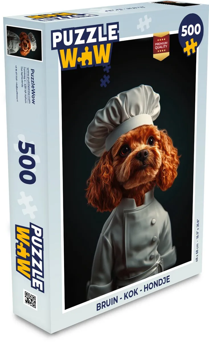 PuzzleWow Legpuzzel Bruin