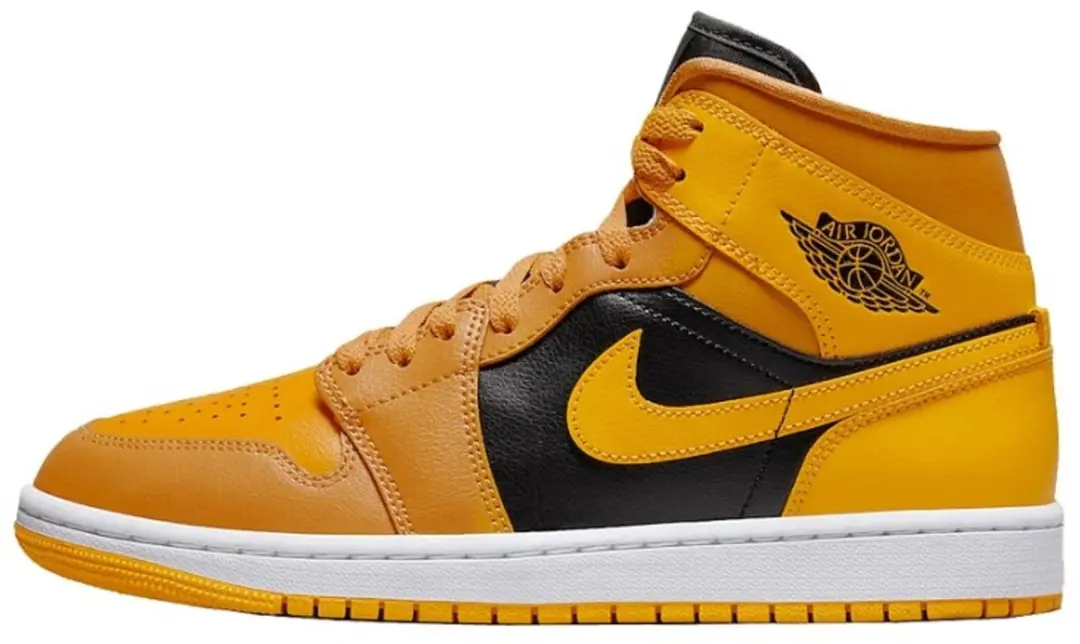 "Nike Air JORDAN 1 MID ""GOLDEN YELLOW""