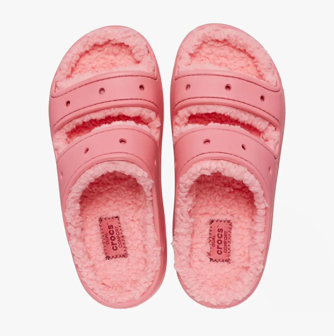 Crocs Classic Cozzzy Sandalen Hot Blush Maat 42/43 US M9/W11