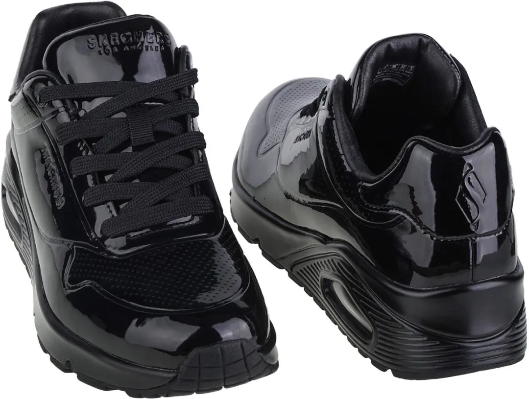 Skechers Uno-Shiny One Sneakers 36.5 - Zwart