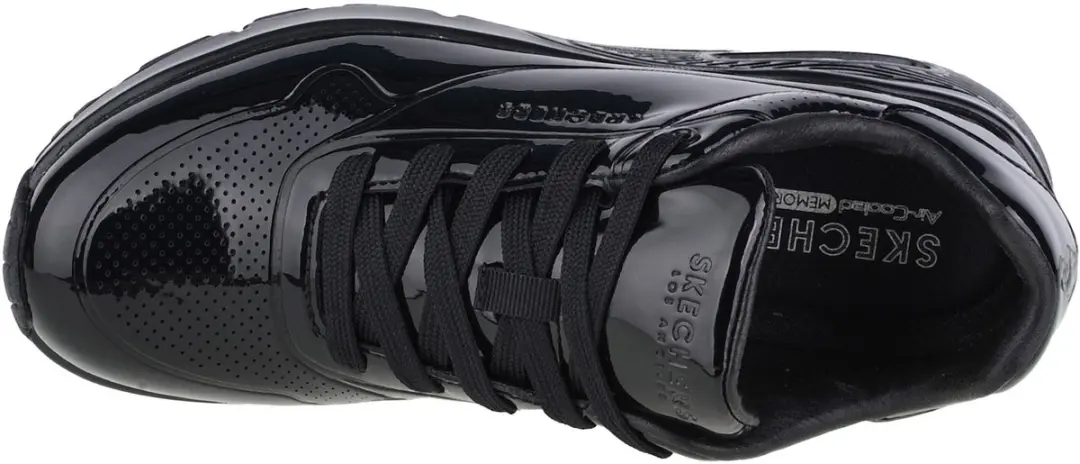 Skechers Uno-Shiny One Sneakers 36.5 - Zwart