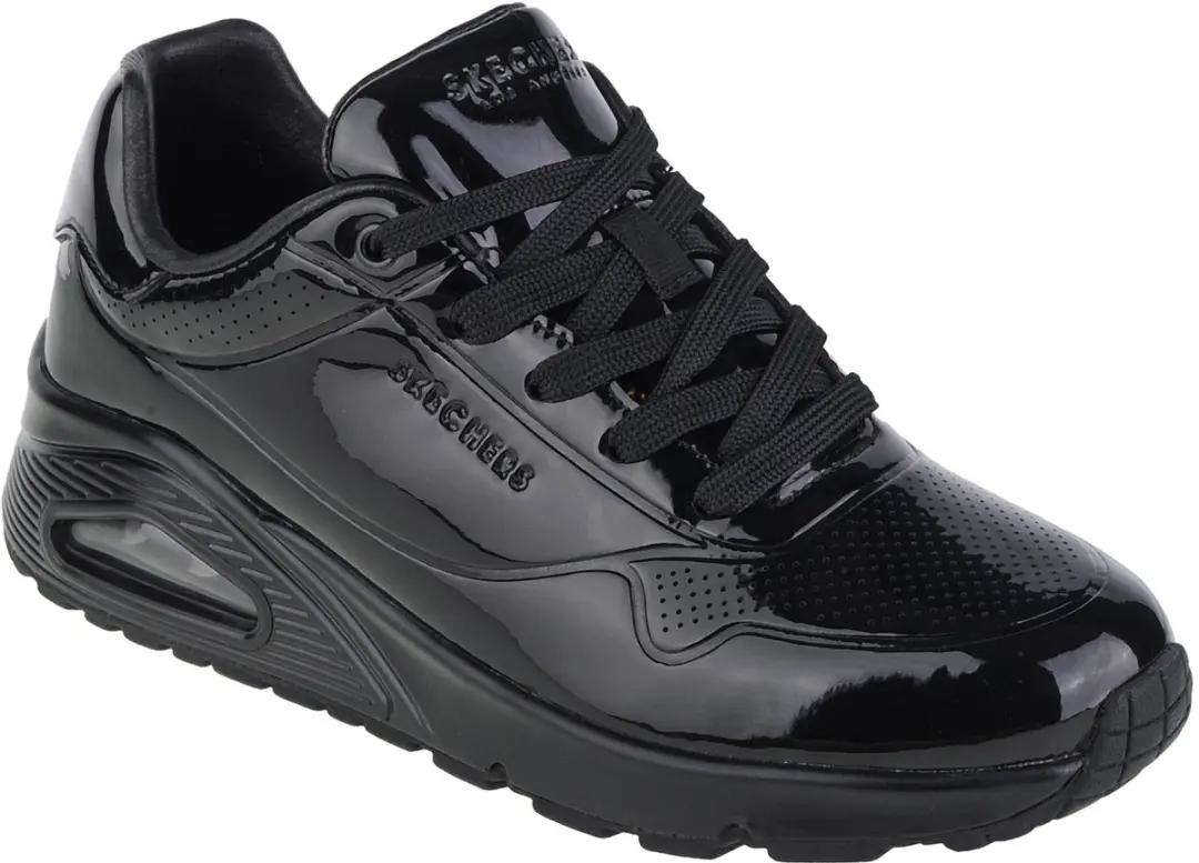 Skechers Uno-Shiny One, Vrouwen, Zwart, Sneakers, maat: 36,5