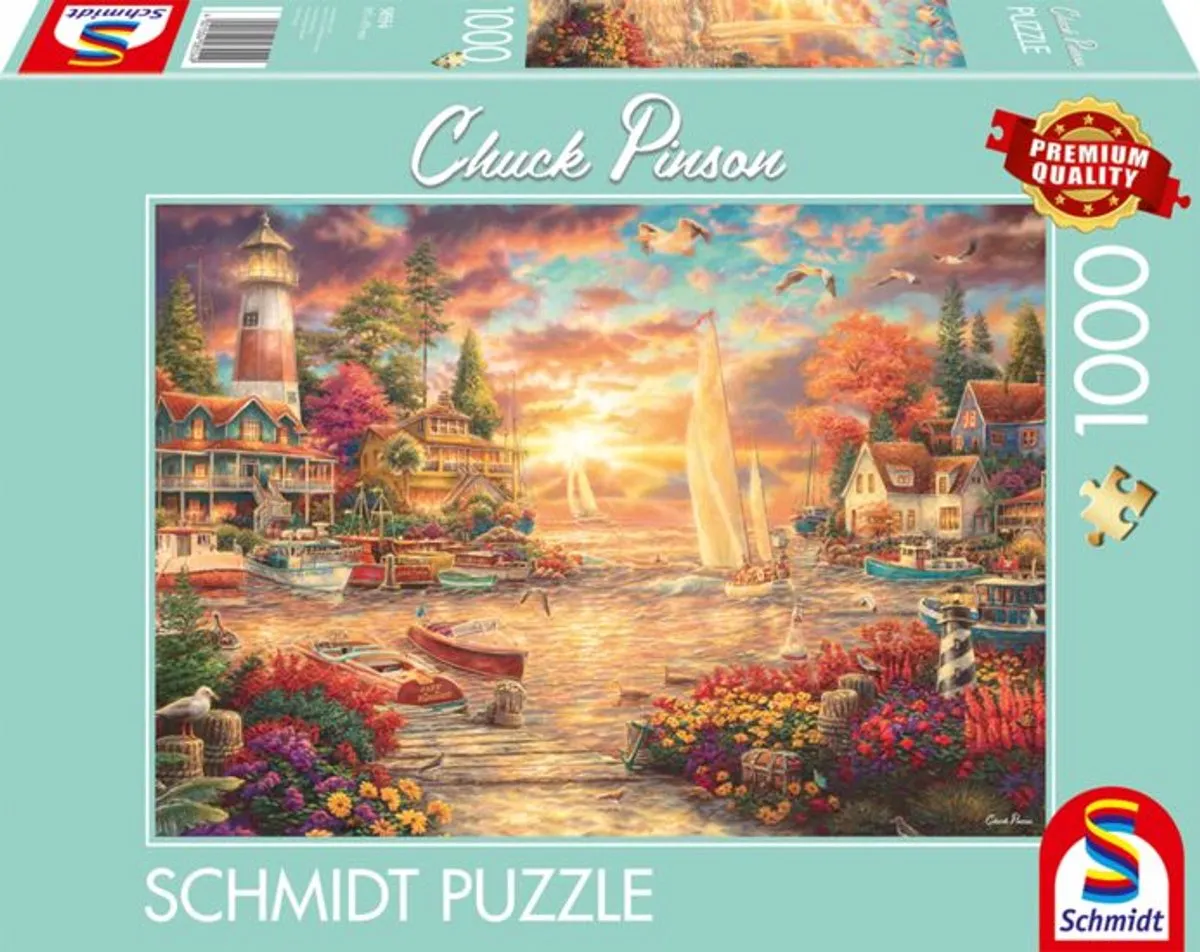 Schmidt Chuck Pinson Lakeside Morning Puzzel 1000 Stuks - Multi