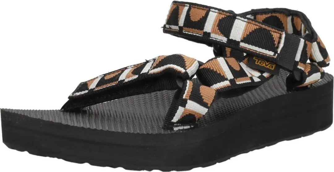 Teva W Midform Universal - Dames Sandalen - Zwart/Bruin - Maat 38 - afbeelding 3 van 6