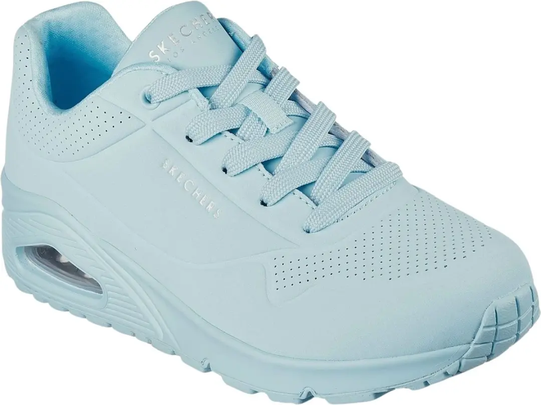 Skechers Uno Stand on Air Sneakers - 37 - Lichtblauw - afbeelding 4 van 6