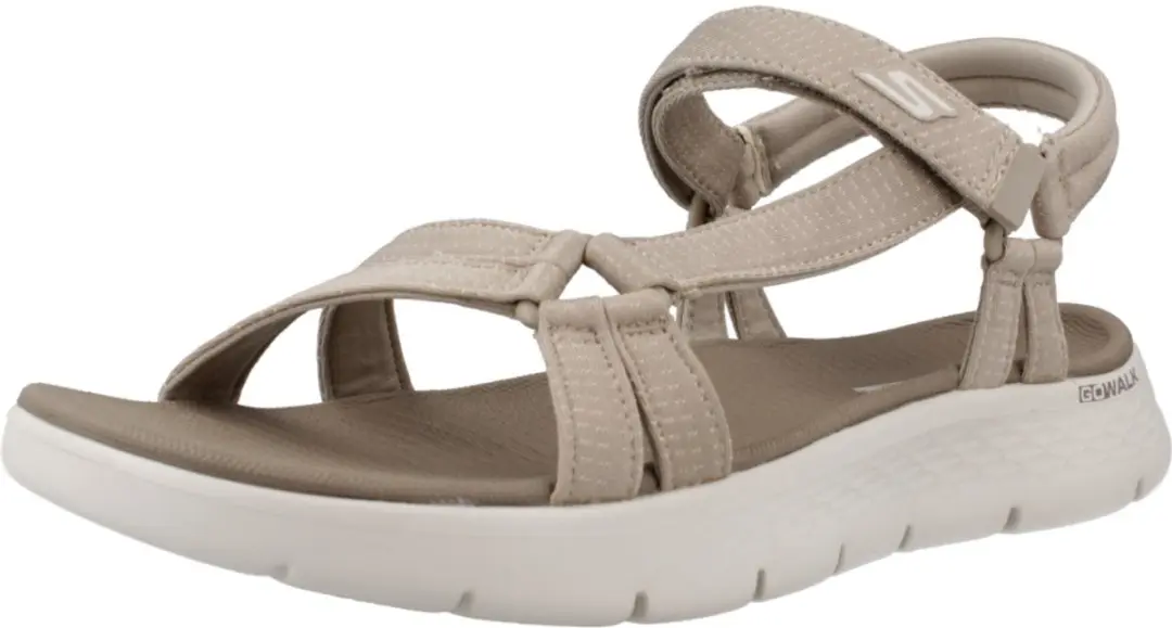 Skechers Go Walk Flex Sandal Sublime - Taupe - Maat 42 - afbeelding 6 van 6
