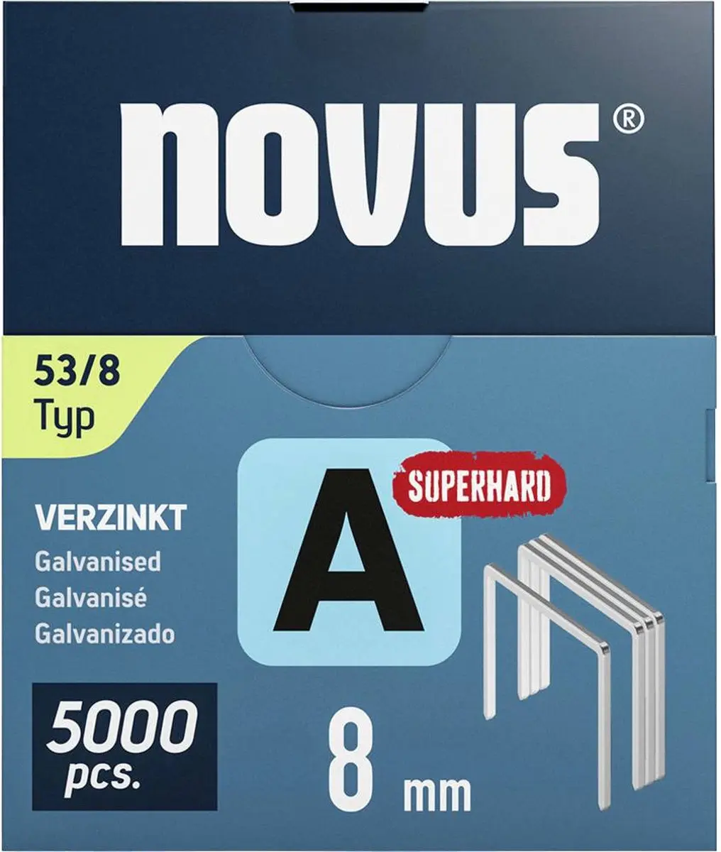 Novus Tools 042-0762 Nieten Type 53 - 5000 Stuks 8x11.3mm - afbeelding 3 van 4