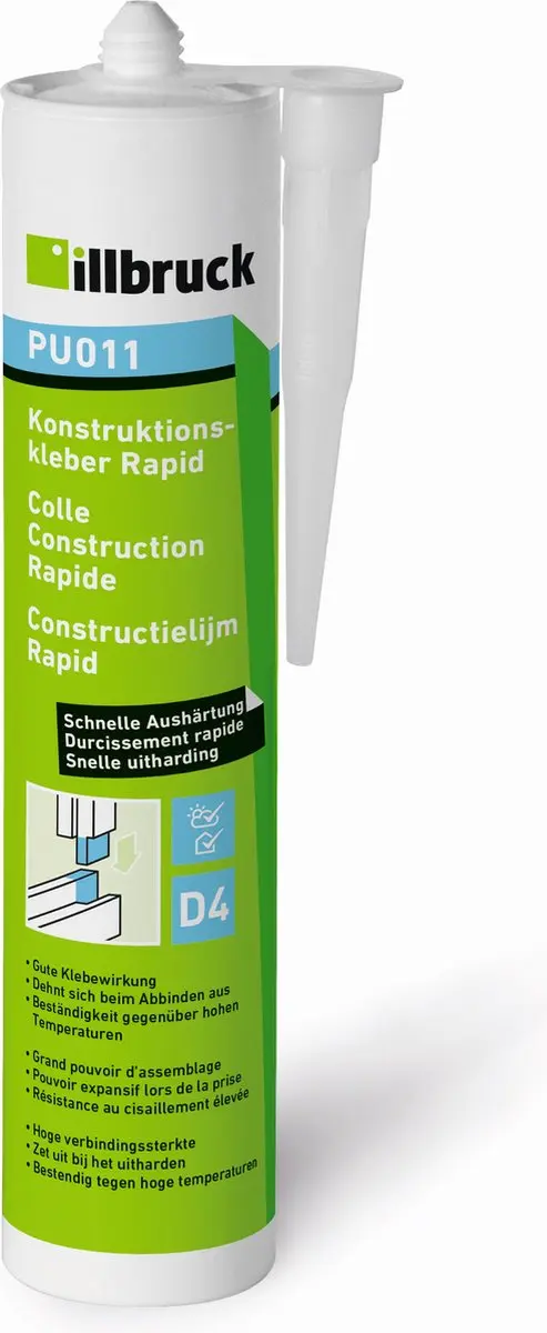 illbruck pu-constrielijm 310 ml koker PU11 Rapid