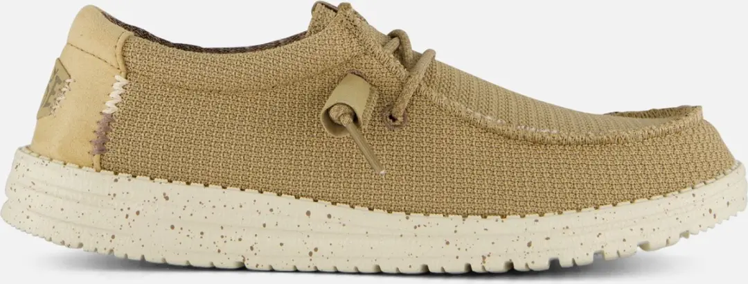 HEYDUDE Wally Sport Instappers bruin Canvas