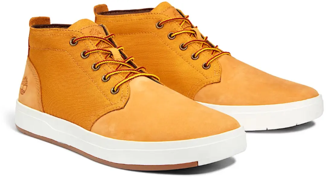 Timberland Heren Davis Square Mid Hiker Wandelschoenen Wheat