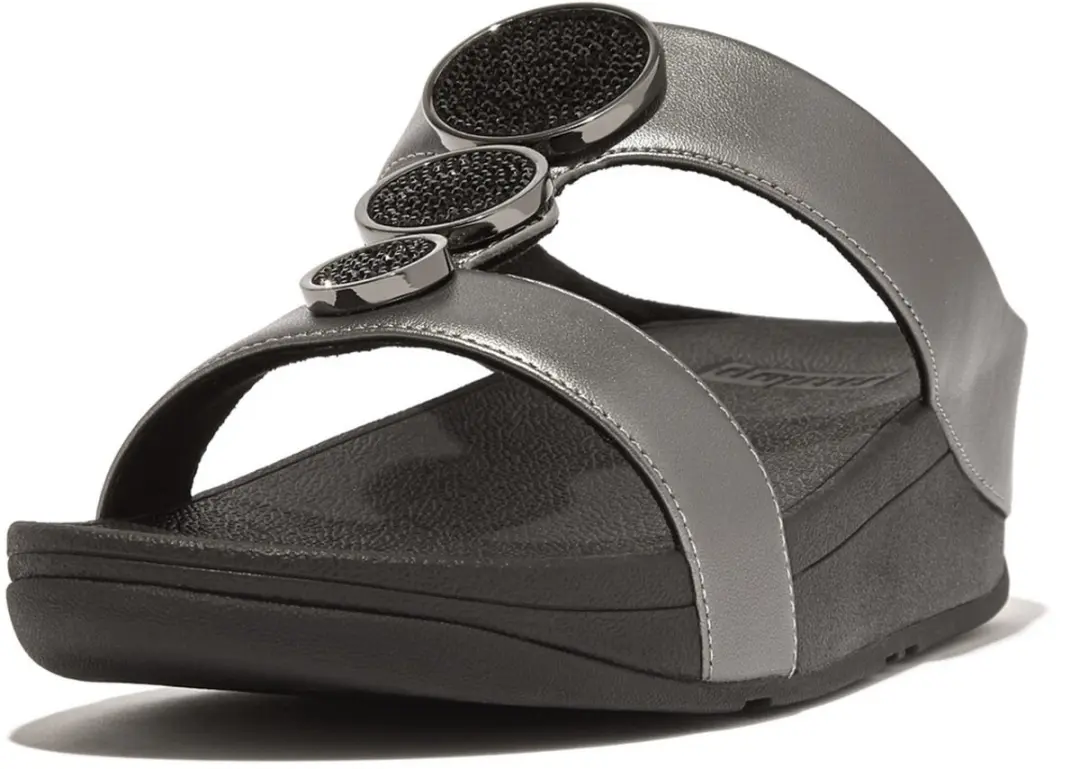 FitFlop Halo Bead-Circle Metallic Damessandalen HJ2 - 36 - afbeelding 2 van 6