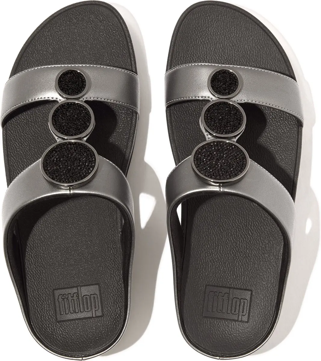 FitFlop Halo Bead-Circle Metallic Damessandalen HJ2 - 36 - afbeelding 3 van 6