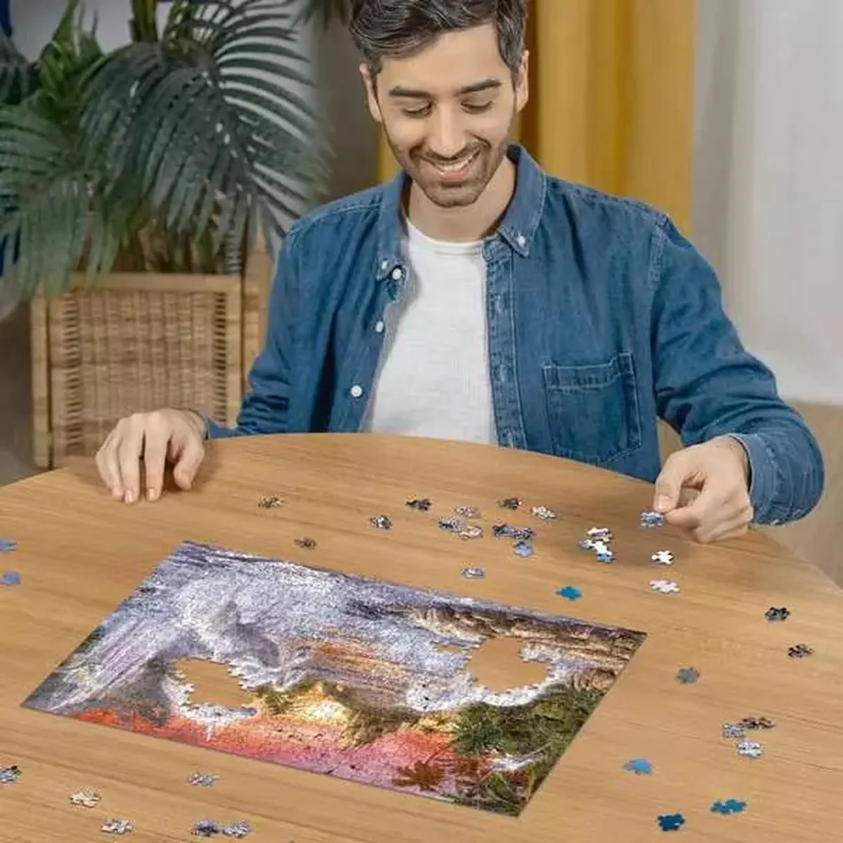 Ravensburger Eenhoorns bij de rivier Puzzel - 500 Stuks