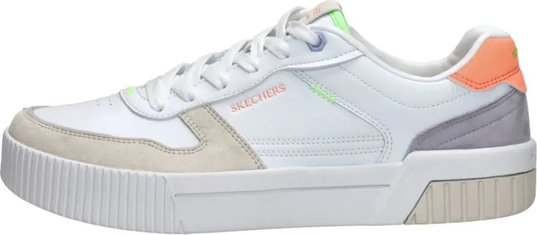 Skechers Jade-Stylish Type Dames Sneakers - Wit
