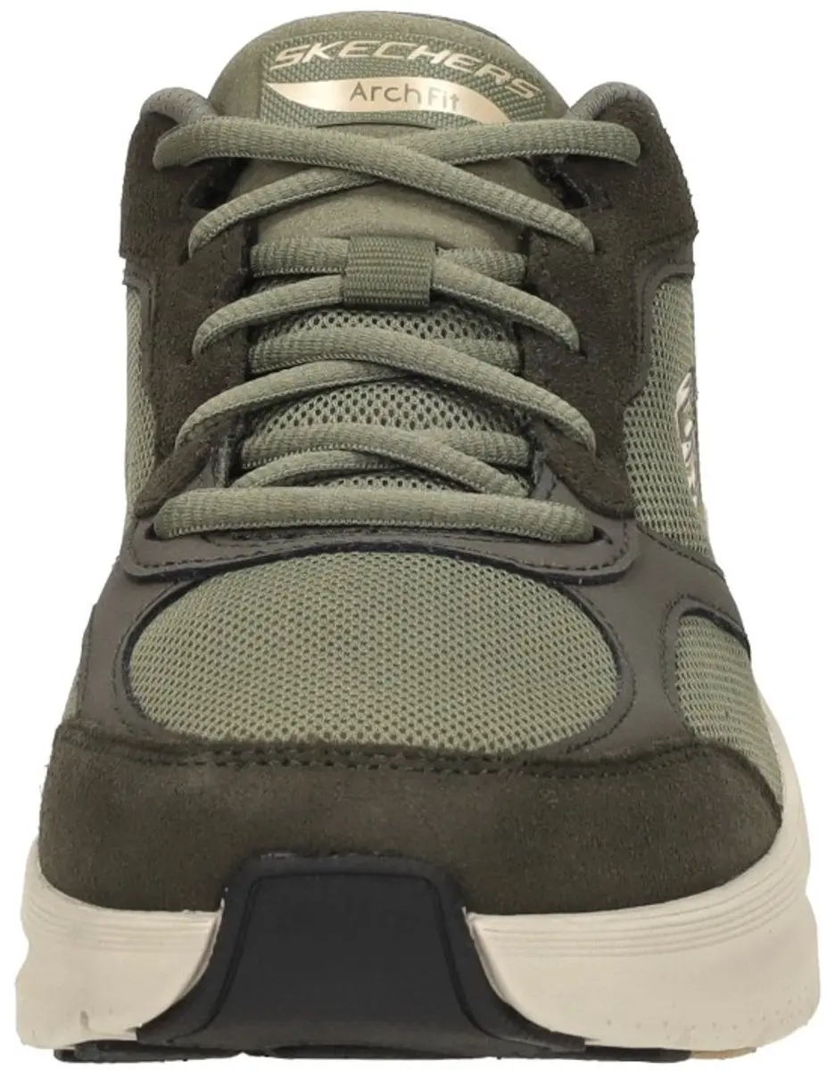 Skechers Arch Fit 2.0 The Keep Heren Sneakers - Olijfgroen