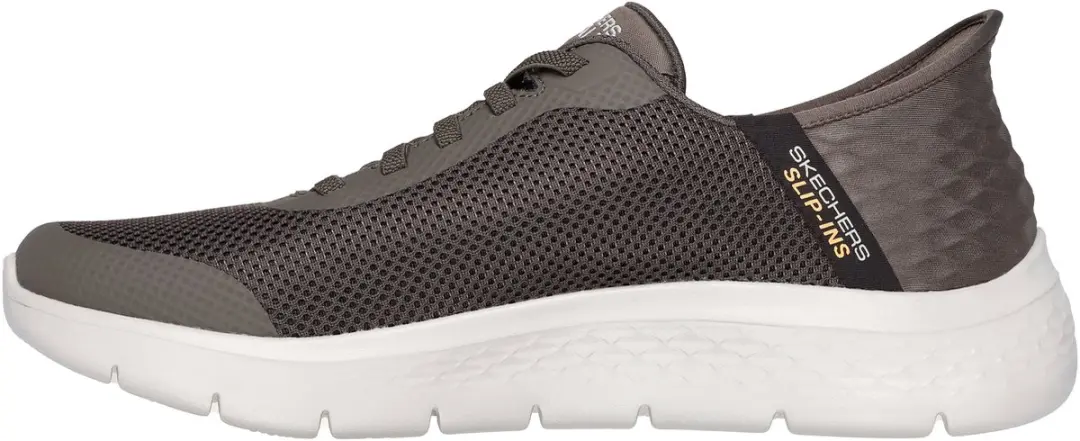 Skechers Go Walk Flex Hands Up Heren Sneakers - Bruin - afbeelding 4 van 6