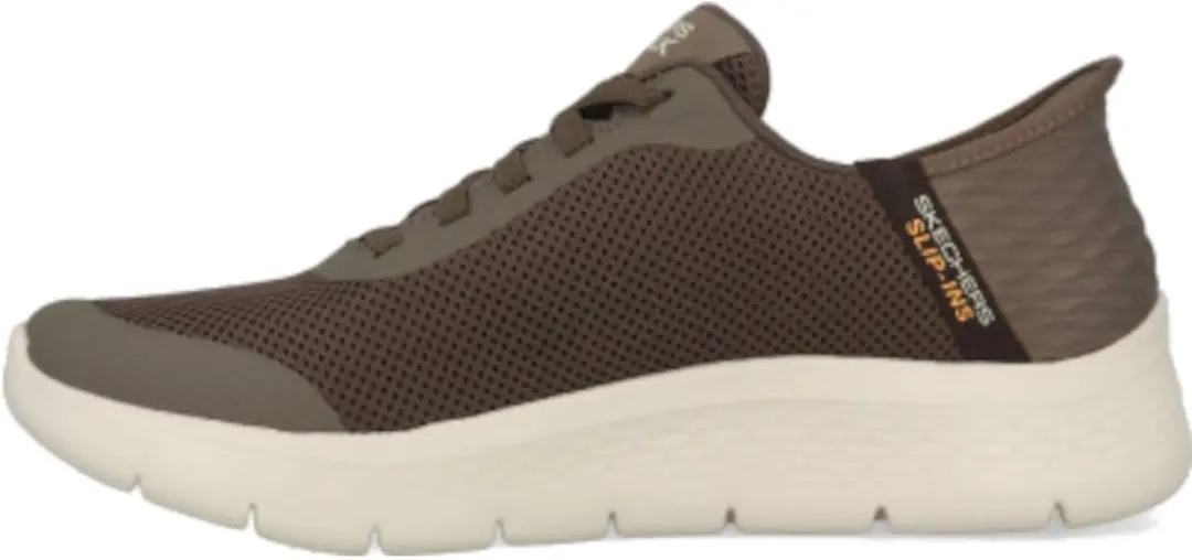 Skechers Go Walk Flex Hands Up Heren Sneakers - Bruin - afbeelding 6 van 6