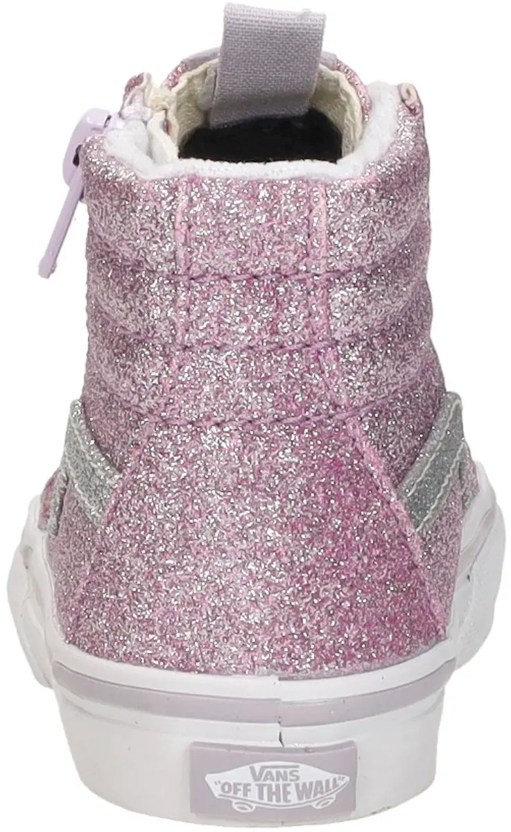 Vans SK8-Hi Reissue Side Zip Sneakers - Roze - afbeelding 6 van 6