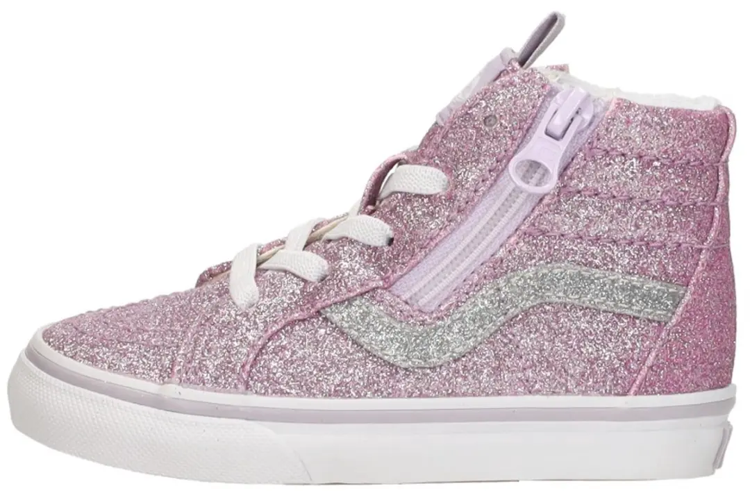 Vans SK8-Hi Reissue Side Zip Sneakers - Roze - afbeelding 2 van 6