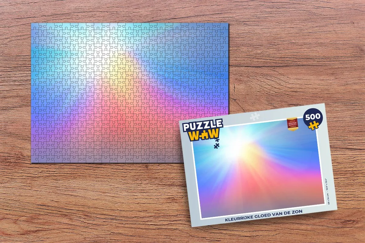 PuzzleWow Legpuzzel 500 Stuks - Multicolor