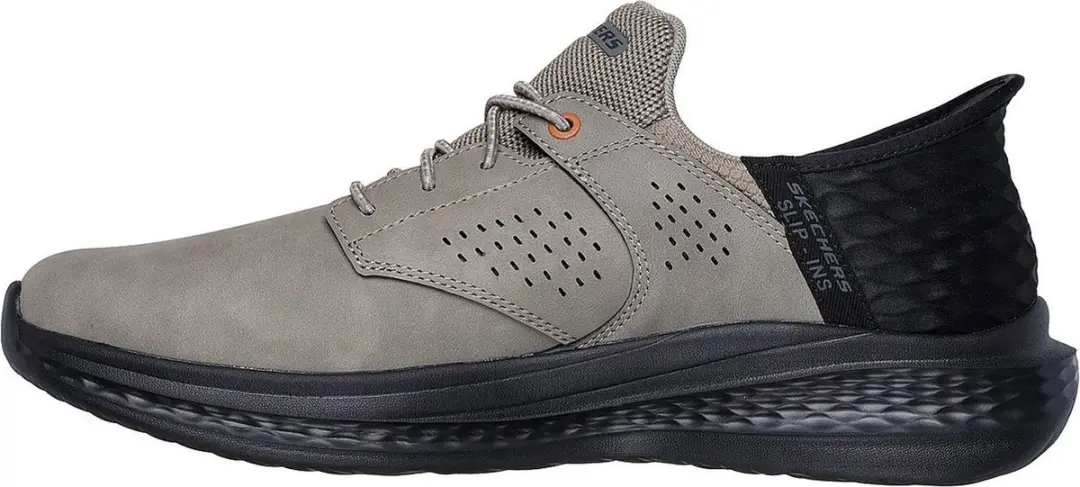 Skechers Slade Macklin Slip-Ins Sneakers - Grijs/Zwart - afbeelding 4 van 6