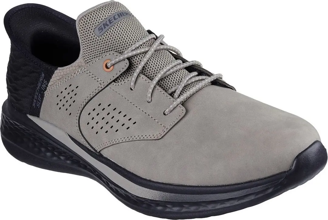 Skechers Slade Macklin Slip-Ins Sneakers - Grijs/Zwart - afbeelding 3 van 6