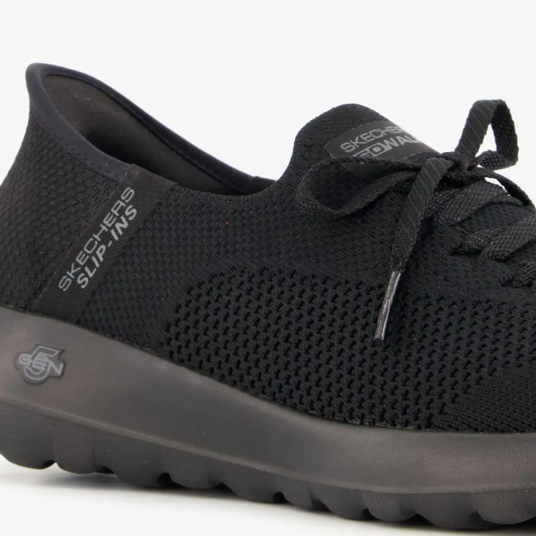 Skechers Slip-ins Go Walk Joy Dames Sneakers - Zwart - afbeelding 5 van 6