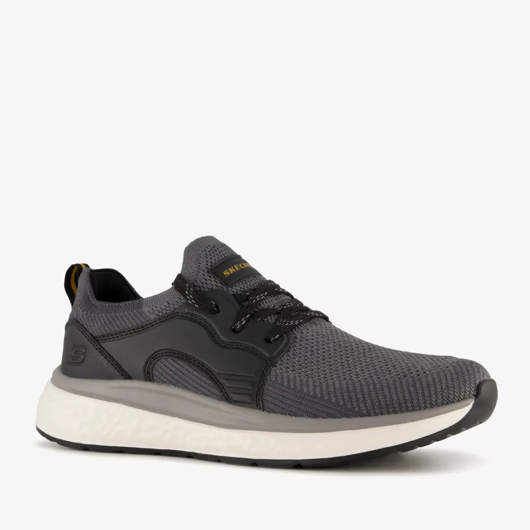 Skechers Lancer � Dalton heren sneakers zwart