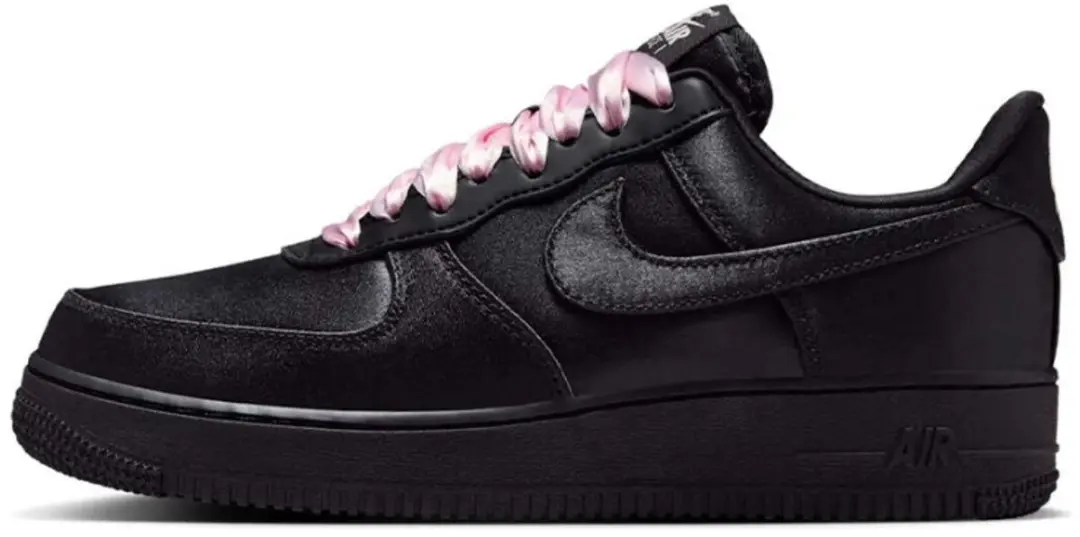 Nike Air Force 1 Low '07 LV8 Black Satin (Women's)