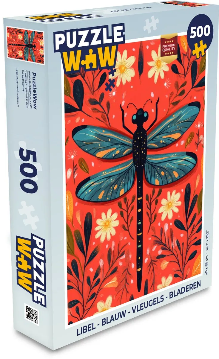 PuzzleWow Libel Puzzel 500 Stuks