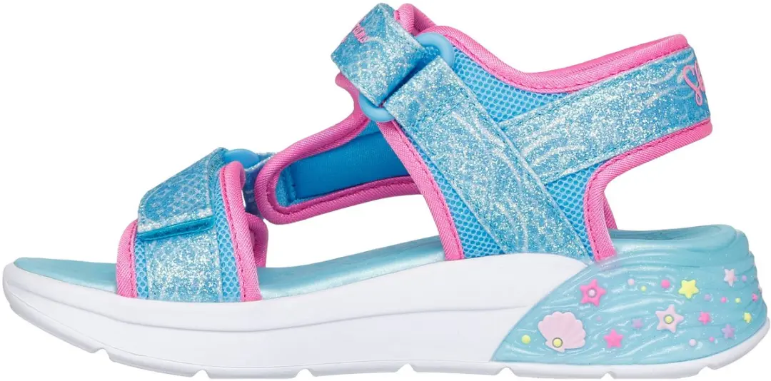 Skechers MERMAID DREAMS SANDAL Meisjes Sandalen - Blauw - afbeelding 6 van 6