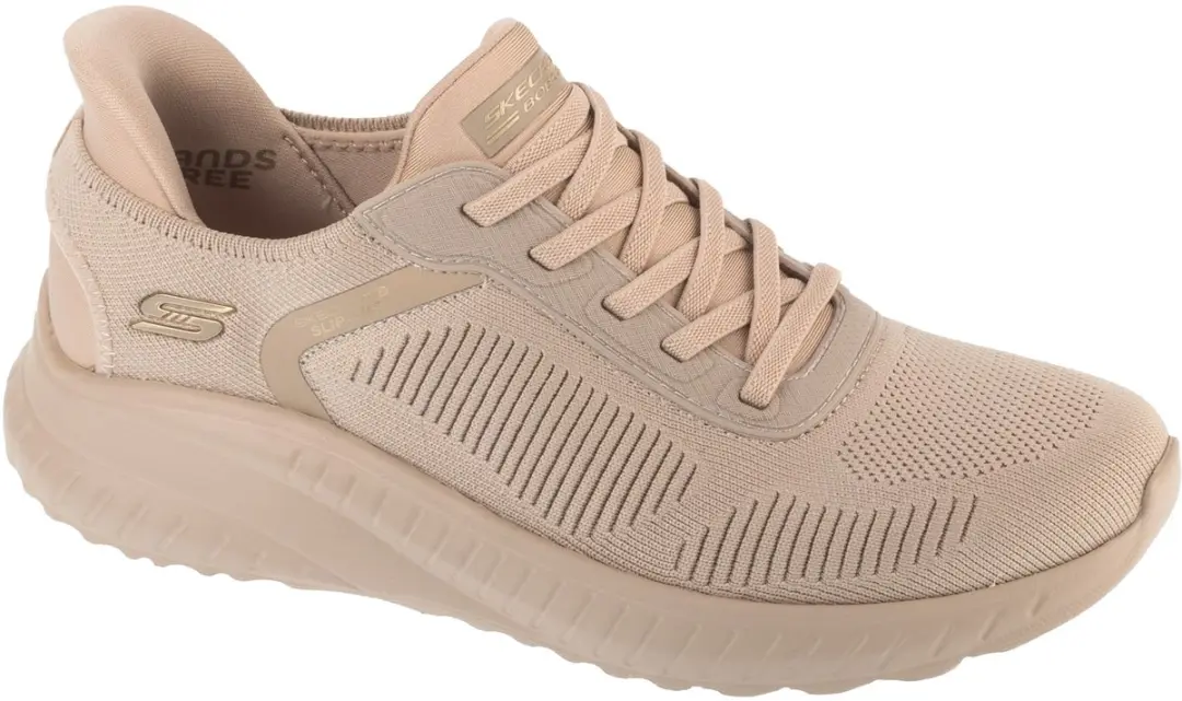Skechers Bobs sqaud Chaos CURRENT MUSE sportschoenen voor dames Natural
