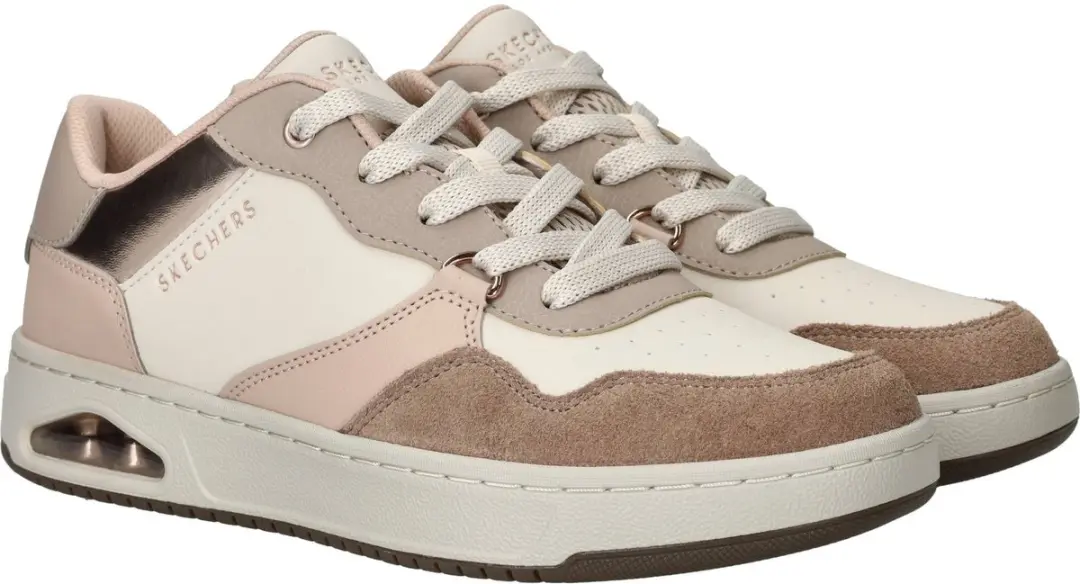 Skechers UNO CTL 101550 Dames Sneakers - Taupe - afbeelding 4 van 6
