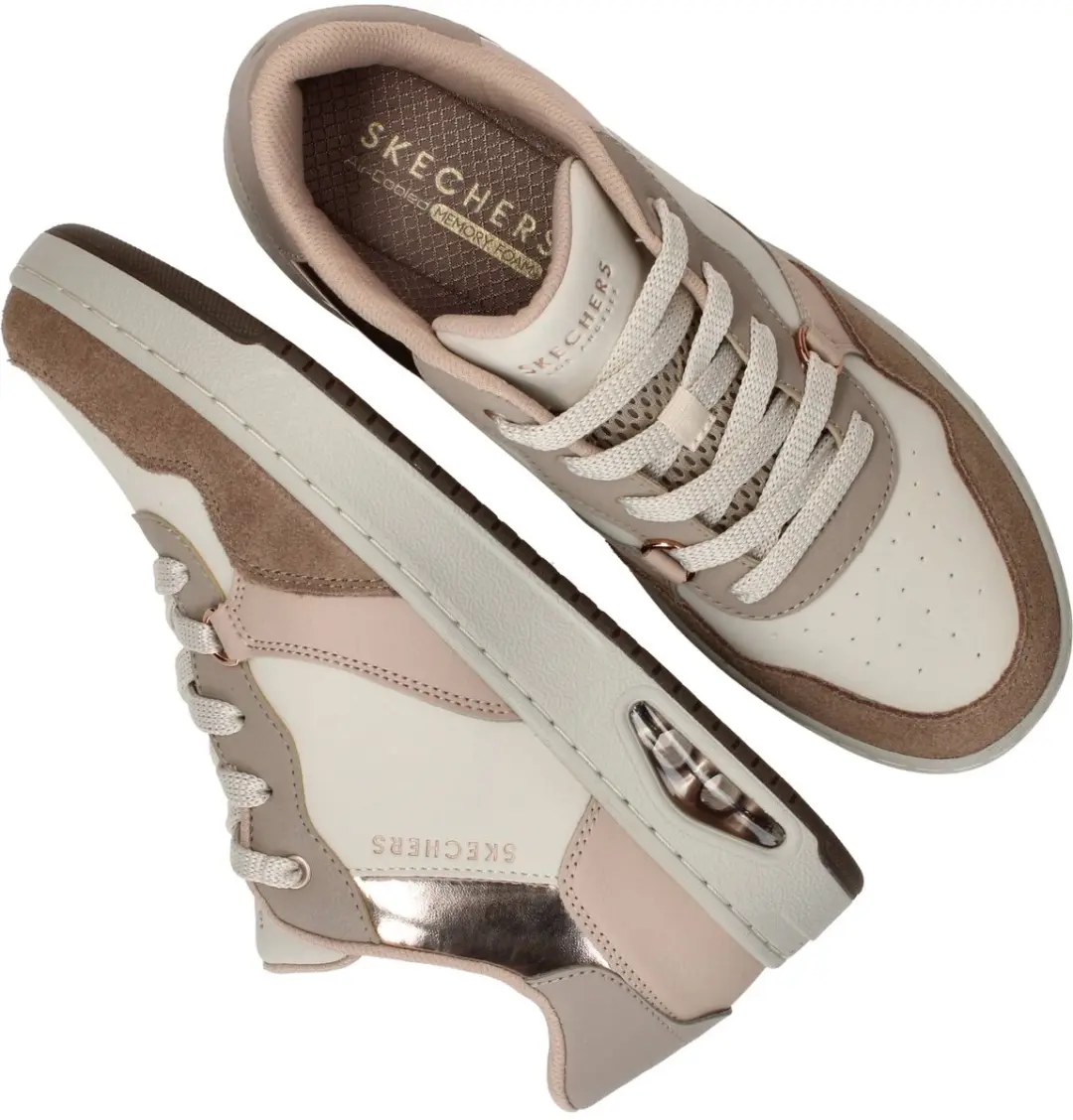 Skechers UNO CTL 101550 Dames Sneakers - Taupe - afbeelding 6 van 6
