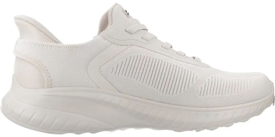 SKECHERS Heren Slip-Ins BOBS Sport Squad Chaos Sneaker 118312 OFWT Off White