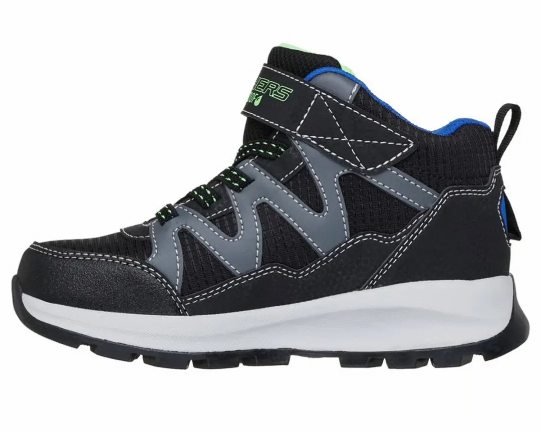 Skechers Storm Blazer Drizzle Squad Sneakers - 32 - Zwart/Blauw - afbeelding 4 van 6