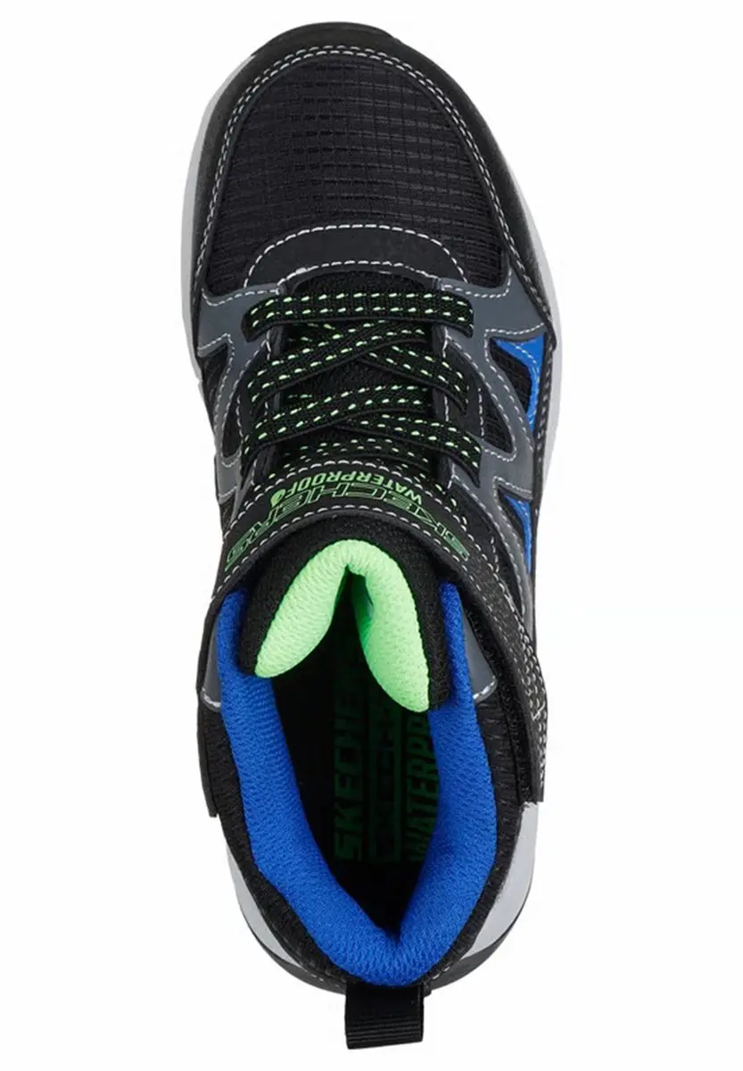 Skechers Storm Blazer Drizzle Squad Sneakers - 32 - Zwart/Blauw - afbeelding 3 van 6
