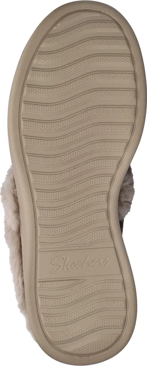 Skechers Cozy Escape Snowy Bliss Dames Instappers - Taupe - afbeelding 5 van 6