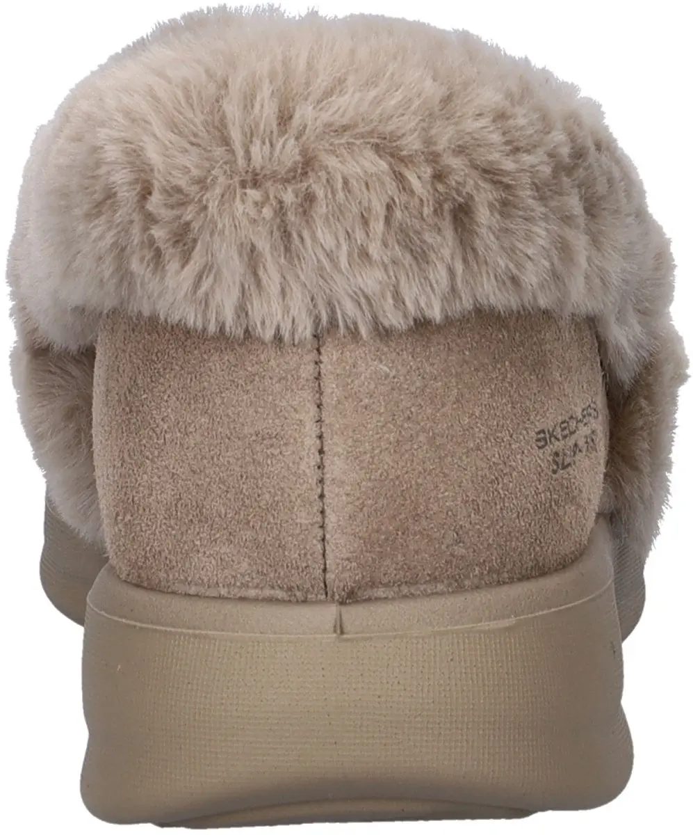 Skechers Cozy Escape Snowy Bliss Dames Instappers - Taupe - afbeelding 6 van 6